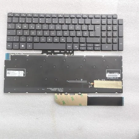 GR German Backlit Keyboard 01HFK9 SG-99030-2DA SN2286BZ for Dell Inspiron 15 5584 5590 5594 €16.50