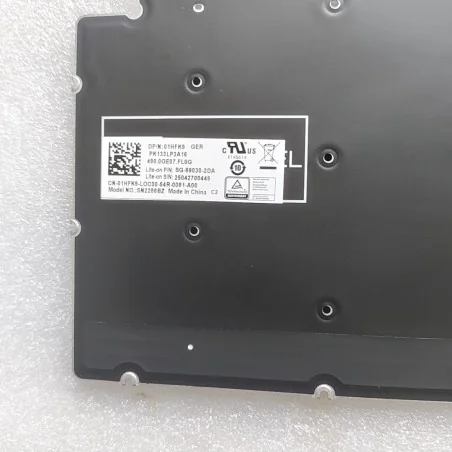 Tastiera Tedesca Retroilluminata GR 01HFK9 SG-99030-2DA SN2286BZ per Dell Inspiron 15 5584 5590 5594