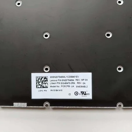 UA Ukrainian Keyboard SN20T04684 SG-86470-3RA SN5364BL2 PC5CPB-UA PK131B41A10 for Lenovo IdeaPad L340-15 (Backlit)