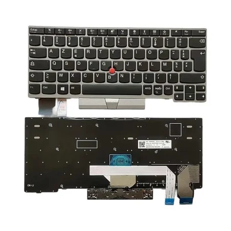 Tastiera Francese FR 01YP891 per Lenovo ThinkPad X280 (Tipo 20KF, 20KE) / A285 / X390 €19.50