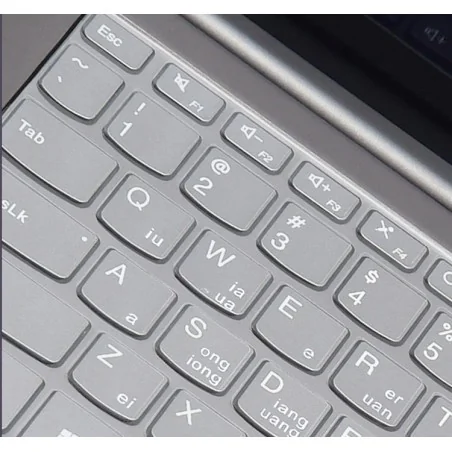 Custom Transparent Silicone Laptop Keyboard Cover – Language Conversion Keyboard Skin (Perfect Key Fit)