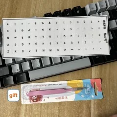 Spanish Keyboard Transfer Stickers – Peel & Leave Characters for Desktop & Laptop €4.50