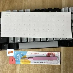 Autocollants de Transfert pour Clavier Français – Lettres UV Imperméables et Anti-Rayures
