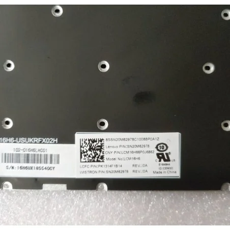 PO Portuguese Keyboard SN20M62978 LCM16H6 PK1314F1B14 for Lenovo IdeaPad 320-15 / 520-15 / S145-15 (Backlit)