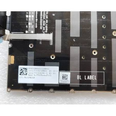 CS Tschechische Tastatur SN21G99044 V214520AK1-CS PK132NM2A28 für Lenovo Legion 7 16 (RGB-Hintergrundbeleuchtung)