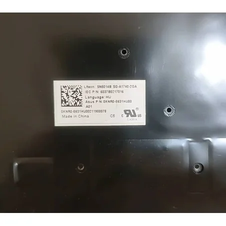 HU Ungarische Tastatur SN5014B SG-A1740-2GA für ASUS ROG Zephyrus S17 (RGB Hintergrundbeleuchtet)