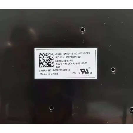 Tastiera Portoghese (PO) SN5014B SG-A1740-2PA per ASUS ROG Zephyrus S17 (RGB Retroilluminata)