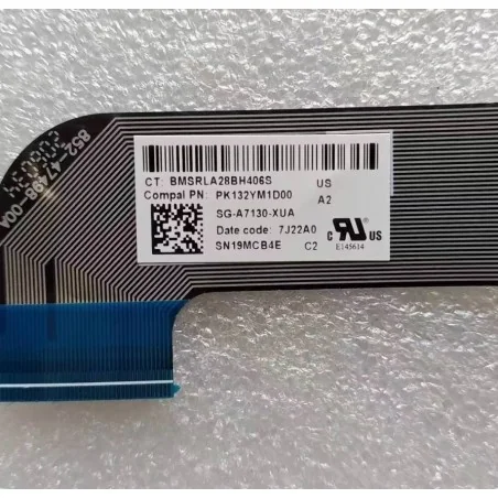 Tastiera US English SN19MCB4E SG-A7130-XUA PK132YM1D00 per HP ZBook G7 / G8 (Retroilluminata)