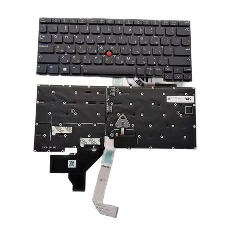 Clavier Hébreu HB SN21J80976 PK132S94B08 NBLEC pour Lenovo ThinkPad X13 Gen 4 / X13 Yoga (Rétroéclairé) €34.50