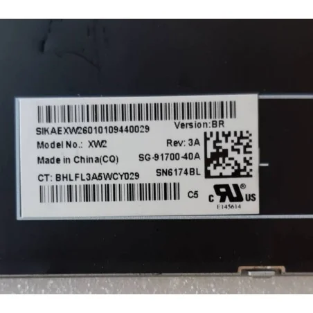 BR Portugues Tastatur SG-91700-40A SN6174BL für HP ZBOOK 15 G5 / 15 G6 / 17 G5 / 17 G6 (Beleuchtet)