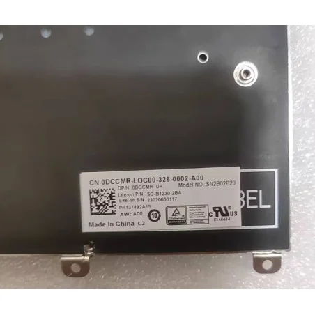 UK English Tastatur 0DCCMR SG-B2130-2BA SN2B02B20 PK137492A15 für Dell Latitude 9440 / 9450 (Beleuchtet)