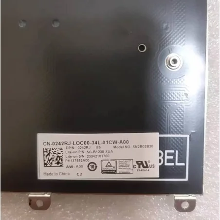 US English Keyboard 0242RJ SG-B2130-XUA SN2B02B20 PK137492A00 for Dell Latitude 9440 / 9450 (Backlit)