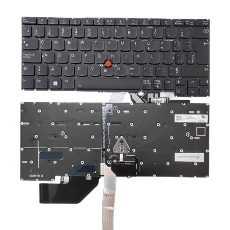 Teclado Francés Canadiense CF SN21J80922 SG-A9810-97A PK132S93B33 para Lenovo ThinkPad X13 Gen 4 (Retroiluminado) €36.50