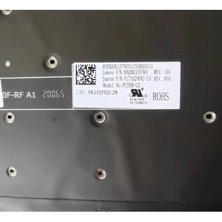 Tschechische Tastatur CZ CS SZ SN20U15793 V171020FK1-CS PK131FH2C28 für Lenovo Yoga C740-15IML (Beleuchtet)