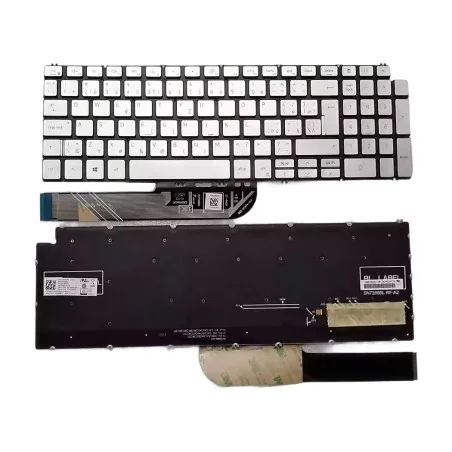 CZ CS SZ Tschechische Tastatur 0KMTP5 SN8286BL1 SG‑98520‑59A PK132RI3C25 für Dell Inspiron 15 5584 / 5590 / 5594 (Hintergrund...