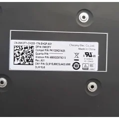 CZ CS SZ Tschechische Tastatur 0NK3FY PK132KD1A25 für Dell Latitude 7490 / 7491 (Backlit)