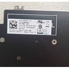 Clavier Anglais US 0PWYP2 SG-B2700-XUA SN2007Z PK133MM3A00 pour Dell Latitude 5520 / 5521