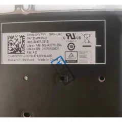 Teclado Español Latinoamericano (LA) retroiluminado 0VYFVY SG-A2770-29A SN2007B PK133MM3B22 para Dell Latitude 5520 / 5521
