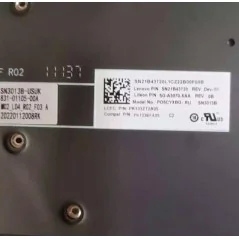 RU Russische Tastatur SN21B43720 SG‑A3070‑XAA P05CYXBG‑RU PK131ZT2A05 für Lenovo Legion 5‑17ARH05 (Hintergrundbeleuchtet)