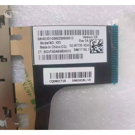 Clavier Allemand GR SN6171BL1 SG‑87230‑XDA pour HP Spectre X360 13‑AC / 13‑AP / 13‑AE / 13‑AD (Rétroéclairé)