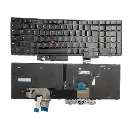 SP Spanish Keyboard SN20Z74757 SG-A1540-2EA SN4396BL1 PK131K91B21 for Lenovo ThinkPad P17 Gen 2 / P15 Gen 2 / T15g Gen 2 (Bac...