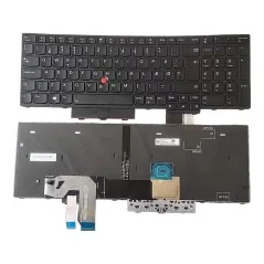 Clavier Danois DK SN20Z74756 SG-A1540-2KA SN4396BL1 PK131K91B15 pour Lenovo ThinkPad P17 Gen 2 / P15 Gen 2 / T15g Gen 2 (Rétr...
