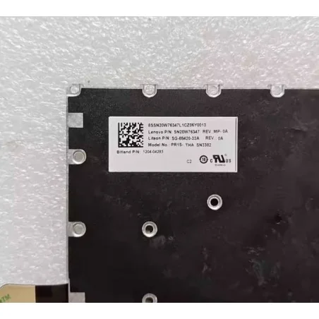 Tastiera Thailandese TI SN20W76347 SG-88420-33A SN3382 per Lenovo Yoga 330-11IGM / 330H-11IGM / 330L-11IGM
