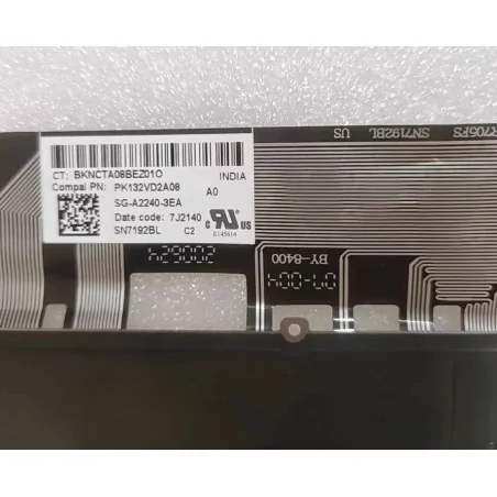 IT Italian Keyboard SG-A2240-3EA PK132VD2A08 SN7192BL for HP EliteBook x360 1030 G7 / 1030 G8 / 1040 G8 (Backlit)