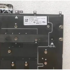 US-Englische Tastatur 01RTVF SG-B1600-XUA PK133Q71A00 SN2122B für Dell XPS 13 Plus 9315 (Beleuchtet)