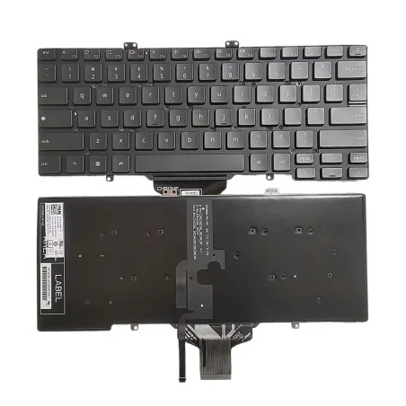 Clavier Anglais US 0VG4RX SG-97450-XUA PK132UK3B00 SN2002B2 pour Dell Latitude 7400 (Rétroéclairé) €24.50
