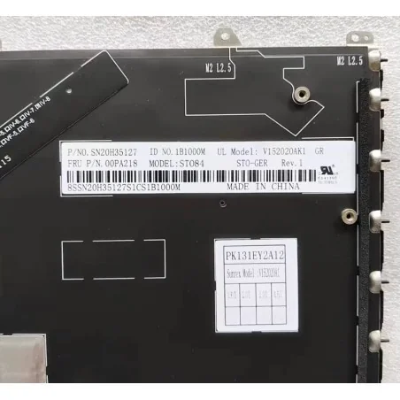 Clavier Allemand GR 00PA218 V152020AK1 SN20H35127 PK131EY2A12 pour Lenovo ThinkPad Yoga 260 (Rétroéclairé)