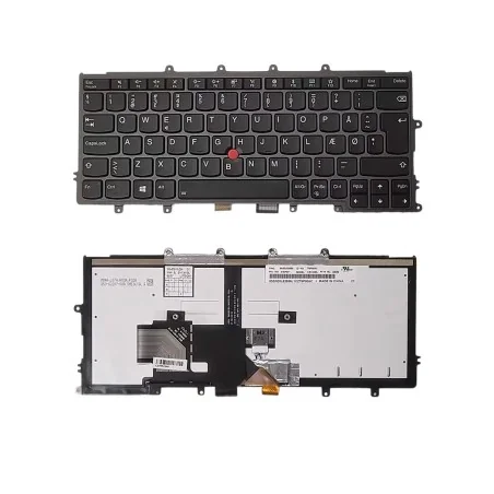 Clavier Suédois SD 01EP071 SN20L82659 CS13XBL SG‑85910‑2KA pour Lenovo ThinkPad X270 (Rétroéclairé) €45.50