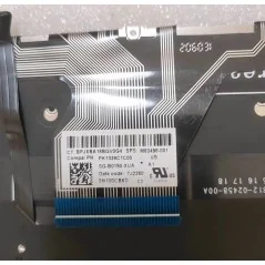 Clavier Anglais US M83498‑001 SG‑B0150‑XUA SN10SCB6D PK1339C1C00 pour HP X360 16 / 16‑F / 16T‑F (Rétroéclairé)