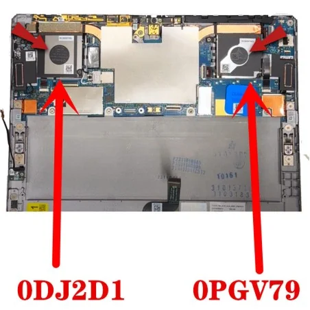 Lüfter 0PGV79 DC28000T9SL EG50030S1-C190-S9A für Dell Latitude 7320 E7320