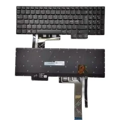 Teclado Nórdico Sueco / Finlandés / Noruego / Danés NE SG-A3040-79A SN4399BL para Lenovo Legion Y7000 2020 / IdeaPad Gaming 3...
