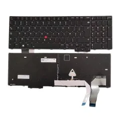 Teclado Francés BEL 5N21D93692 SN21D93394 SG-B1450-2JA PK132D62B14 para Lenovo ThinkPad T16 Gen 1 / P16s Gen 1 / L15 Gen 3 (R...