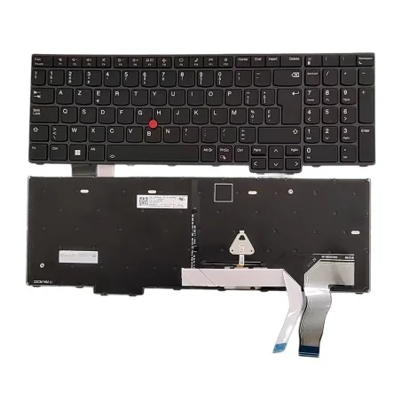 Clavier Français BEL 5N21D93692 SN21D93394 SG-B1450-2JA PK132D62B14 pour Lenovo ThinkPad T16 Gen 1 / P16s Gen 1 / L15 Gen 3 (...