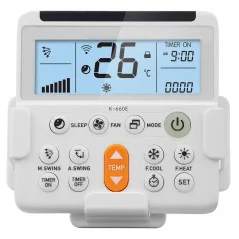 CHUNGHOP K-660E Universal Fernbedienung für Klimaanlage mit Hintergrundbeleuchtung und Halterung €6.95