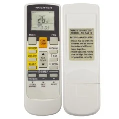 Air Conditioner Remote Control AR-RAE1E Replacement for Fujitsu / General