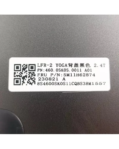 Coque arrière écran 5M11H62874 460.0SK0S.0011 pour Lenovo ThinkPad L13 Yoga Gen 4 (21FJ 21FK 21FR 21FS) €31.90