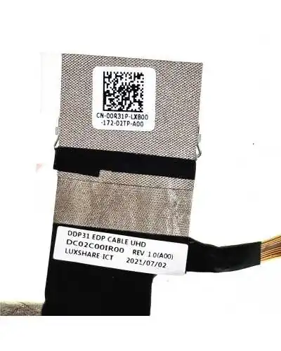 LVDS Flex Video Cable 00R31P DC02C00IR00 for Dell XPS 13 7390 2-in-1 7390 DDP31 EDP UHD 4K €12.50