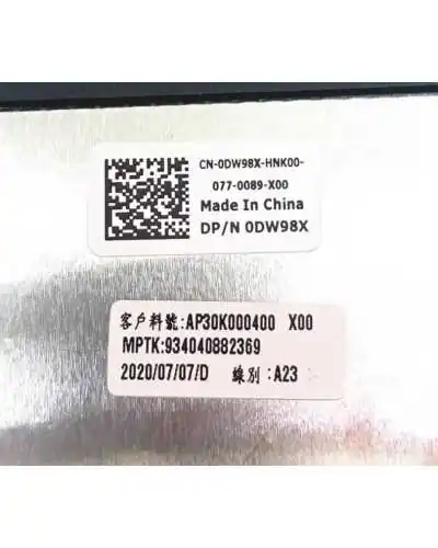 Top LCD back cover 0DW98X 0PYXR6 AP30K000400 for Dell Latitude 5420 E5420 €29.50