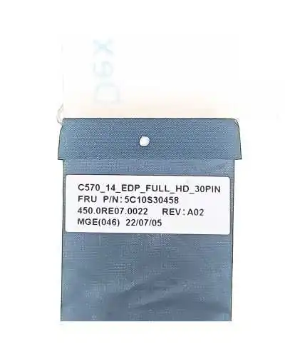 LVDS Displaykabel Video Bildschirm Kabel 5C10S30458 450.0RE07.0022 für Lenovo IdeaPad Flex-5 14ALC7 82R9 Flex-5 14IAU7 82R7 €...