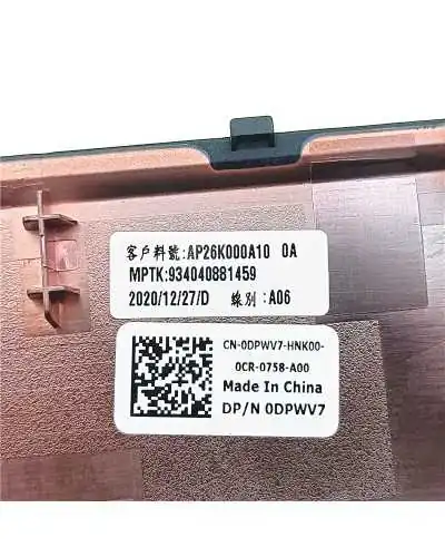 Scocca superior Palmrest 0DPWV7 AP26K000A10 per Dell Precision 7730 7740 €44.50