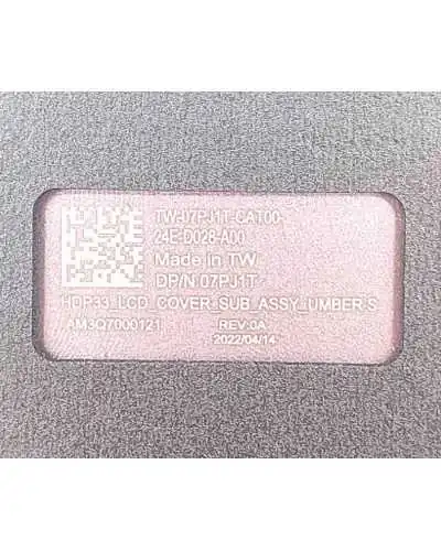 Scocca posteriore monitor 07PJ1T AM3Q7000121 per Dell XPS 13 9315 (2022) €129.90