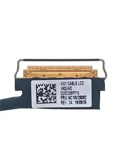 Cable flex video LVDS 5C10V28092 DC02C00FF10 para Lenovo X1 Carbon 7TH 8th 2019 2020 €9.70