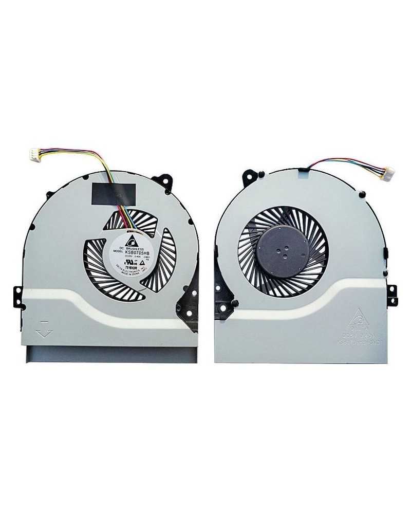 Fan KSB0705HB-CM01 for Asus K550VB K550VC R510V R510VC R513C Fan KSB0705HB-CM01 for Asus K550VB K550VC R510V R510VC R513C