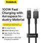Cavo dati e ricarica rapida Baseus Serie Indistruttibile USB a Type-C 100W - P10355801111-01 Cavo dati e ricarica rapida Baseus Serie Indistruttibile USB a Type-C 100W - P10355801111-01