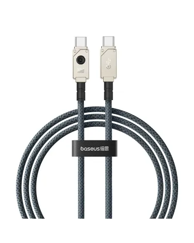 Câble de Charge Rapide Baseus Type-C vers Type-C 100W - Résistant & Haute Vitesse - Senove.com