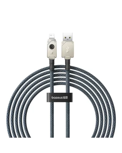 Cable USB a iPhone Baseus Premium Serie Indestructible - Carga Rápida y Transferencia de Datos
